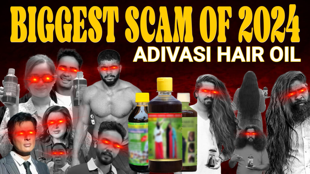 Adivasi hair oil scam